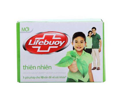 Xà Bông Lifebuoy Bảo Vệ Vượt Trội Khỏi Vi Khuẩn Màu Xanh Lá 90g Thùng 72 cục